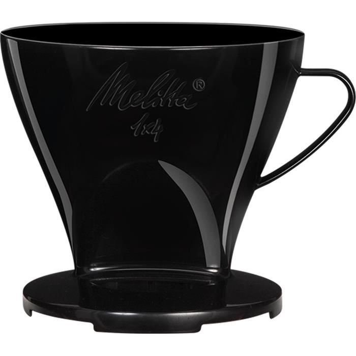 MELITTA Porte-filtre à café 1x4 - Noir