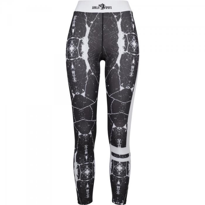 Gorilla Sports - Fitness Leggings Gorilla Sports imprimé Léomatic, Blossom ou Cracked