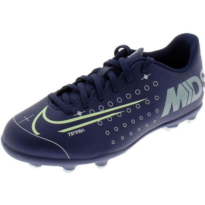 NIKE JR VAPOR 13 CLUB CHAUSSURES DE FOOTBALL GARCON BLEU CJ1148401