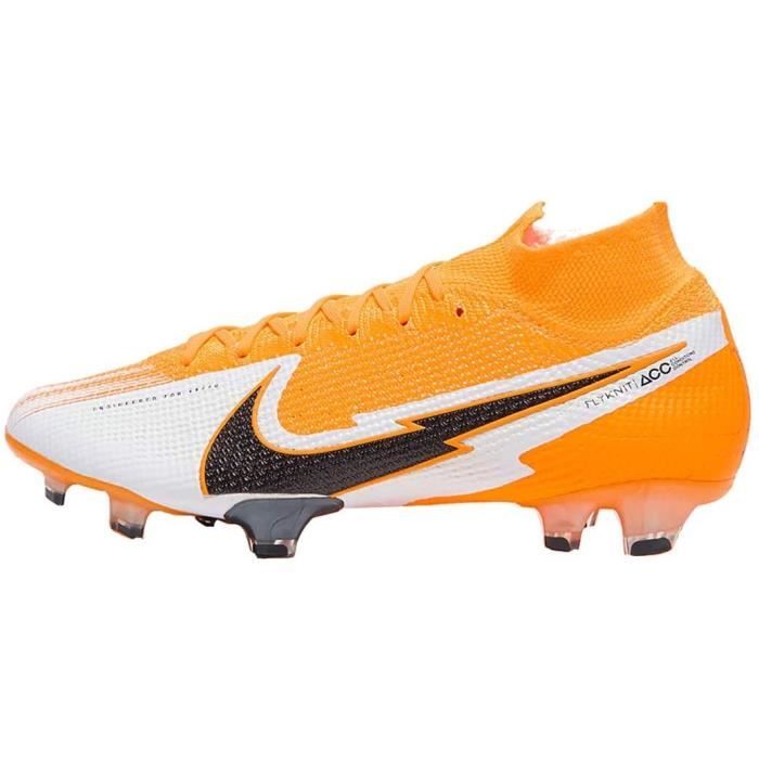 Nike Superfly 7 Elite Fg Hommes Firm Ground Football Chaussure Aq4174-801, Orange (Laser Orange / Nero-Bianco-Laser Orange), 37 Eu