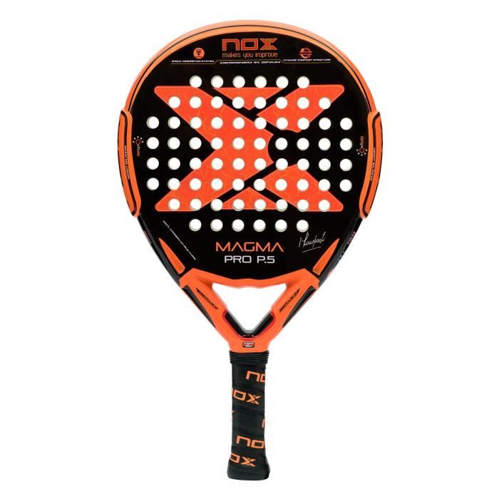 Raquette Nox Magma Pro P.5 - noir-orange - TU Padel