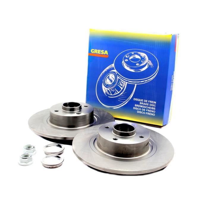 Disques de Frein Arrières avec Roulement Megane II 02-08 Scenic II 03-09 1.4 1.6 2.0 16V 1.5 1.9 2.0 DCI 2.0 16V Turbo 7701207898
