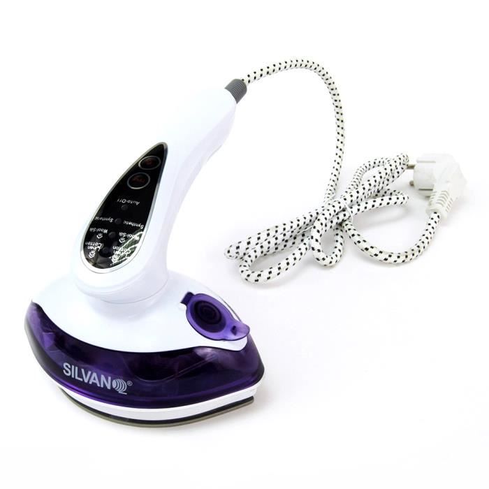 Fer à vapeur Vertical tête pivotante - brosse jet vertical, 1100W