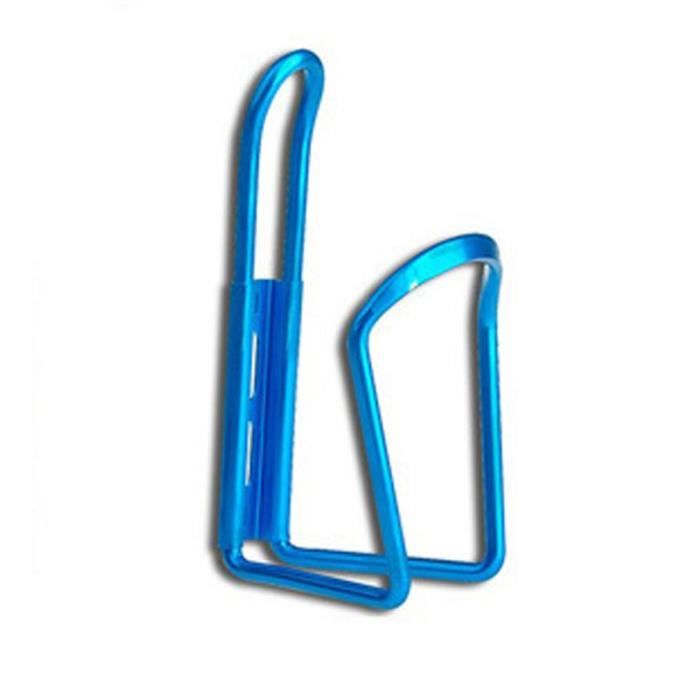 BLEU Alliage Porte Gourde Vélo Porte-Bidons VTT Cyclisme Bicyclette Support Bouteille Bottle Eau