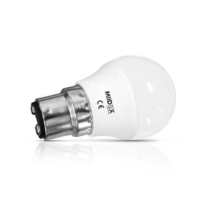 Ampoule LED B22 Bulb G45 6W 4000 K Blister x2