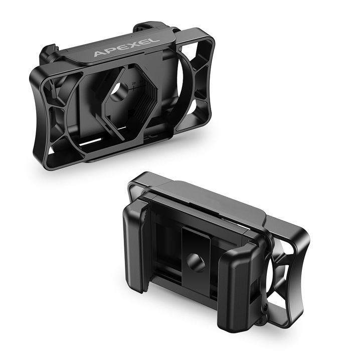 Support Téléphone Universal SMALLRIG - Pour DJI, Trépieds, Caméras | Pivot 360° | Avec Cold Shoe