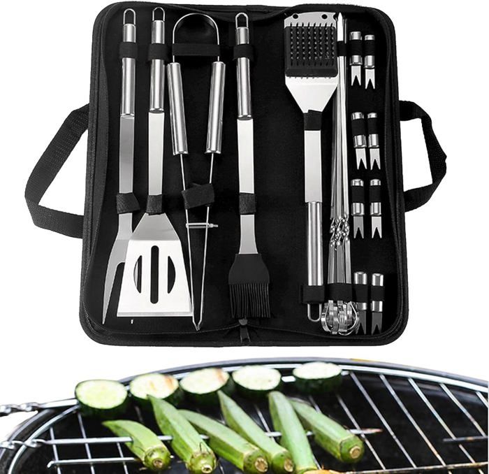 Lot De 4 Poignées De Remplacement Pour Outils De Barbecue VICASKY - Ergonomiques Et Résistantes