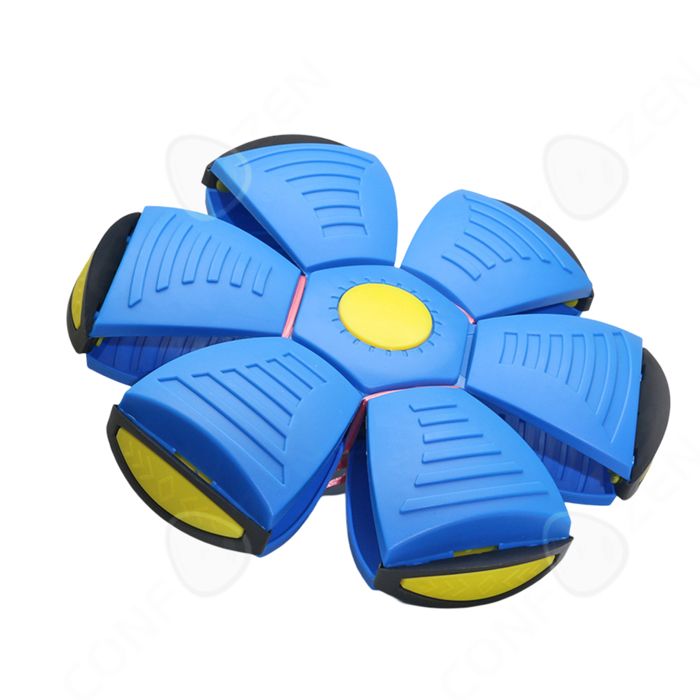 Comparer les prix de C Disque volant 24cm diamètre circonférence de la balle 51cm lumières éblouissantes boule volante mini disque volant rétractable