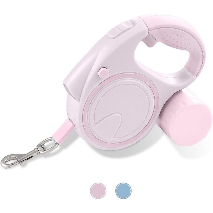 Meilleurs prix pour Laisse rétractable pour chien avec lampe de poche LED 16 pieds laisse robuste pour chien (5 m)