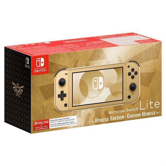 Nintendo Switch Lite Edition Hyrule Version Japan - vue 2