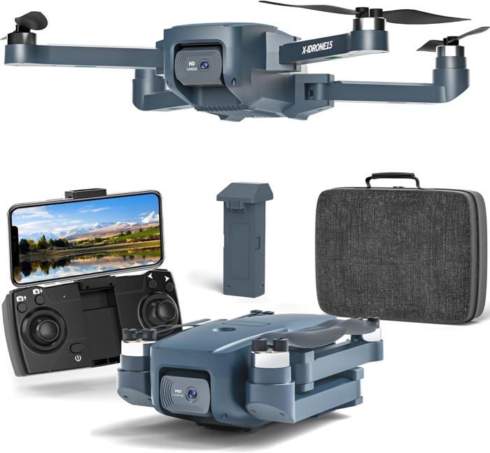 Drone Télécommandé KY102 - Double Caméra 4K - Autonomie 30 Min - Évitement D’obstacles - Pour Débutants