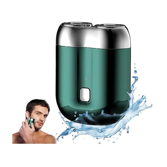 New Model Mini Dual-Head Electric Shaver,Washable Double Head Razor ...