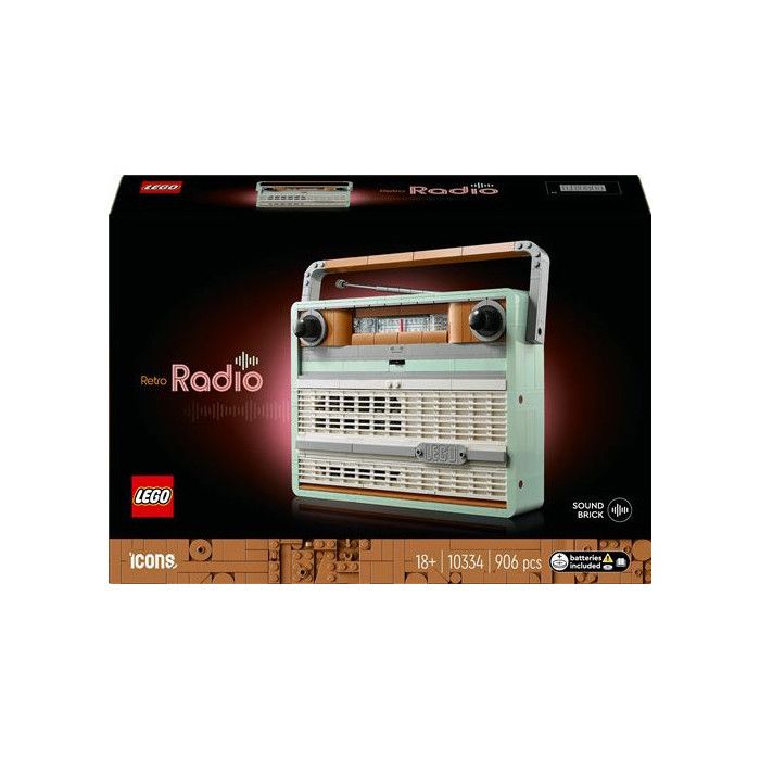 LEGO® Icons 10334 La radio rétro Exclusivité Fnac - Cdiscount Jeux - Jouets