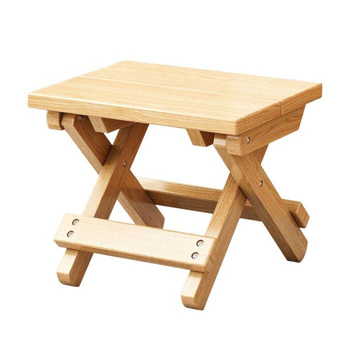 Mini Tabouret Pliant en Bois.Repose-Pieds Portable pour la Maison la Salle de Bain la Cuisine Le Jardin Le Bureau Les Voyages.