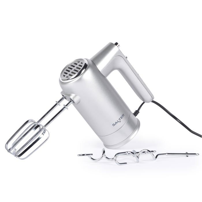 Batteur électrique avec bol acier inoxydable 2l, 7 vitesses