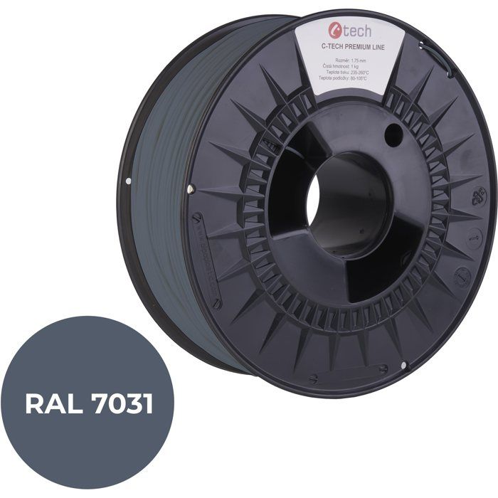 Filament C-TECH PREMIUM LINE PLA gris bleu RAL7031