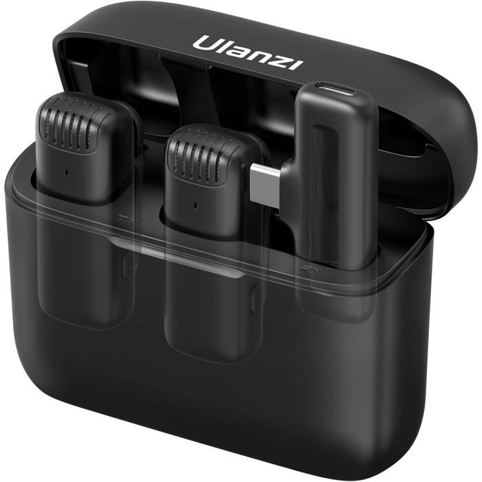 Microphone sans Fil Ulanzi J12 pour Smartphone - Port USB-C