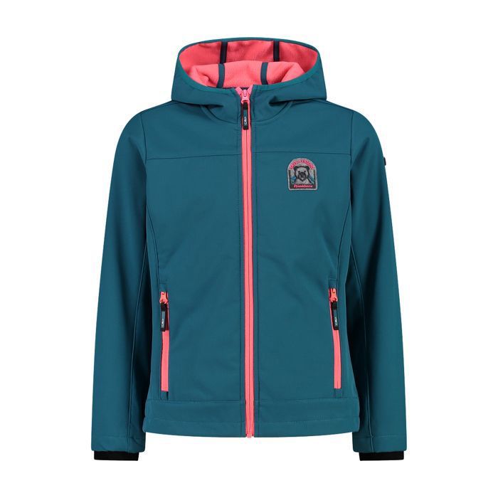 Veste à capuche fixe fille CMP - teal