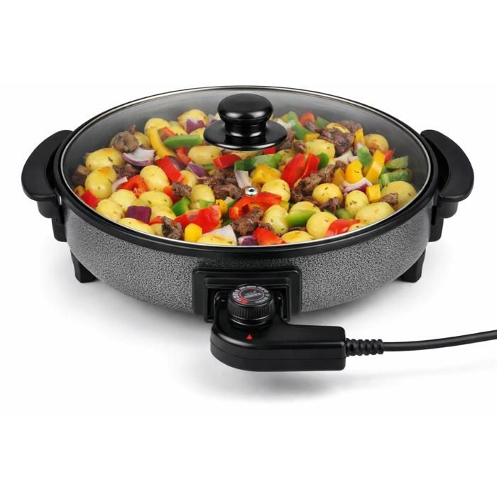 alpina Poêle Electrique - Casserole Electrique - D40cm alpina Poêle Electrique - Casserole Electrique - D40cm