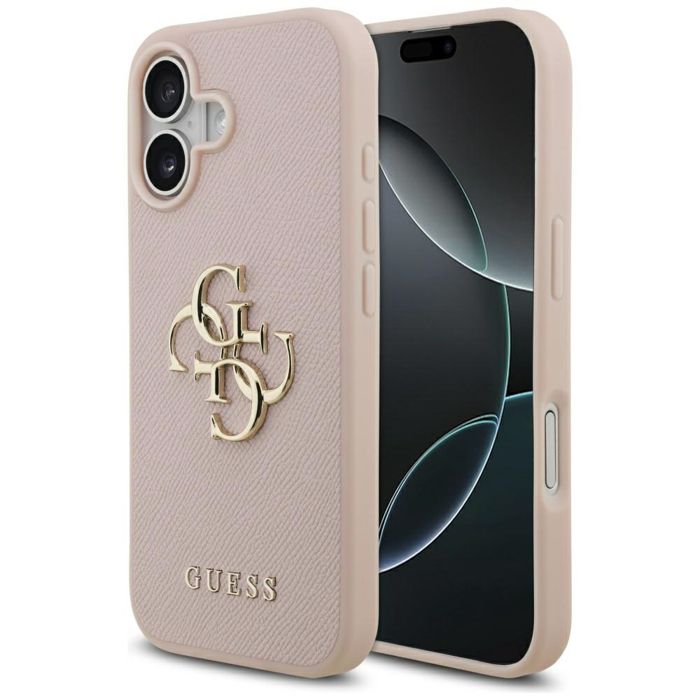 Étui Guess Grained Big 4G & Classic Logo pour iPhone 17 Neuf - vue 9