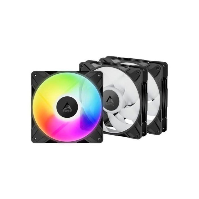 Refrigeración Aire Arctic 140mm P14 Pro A-RGB Pack 3 Ventiladores PWM Iluminación LED