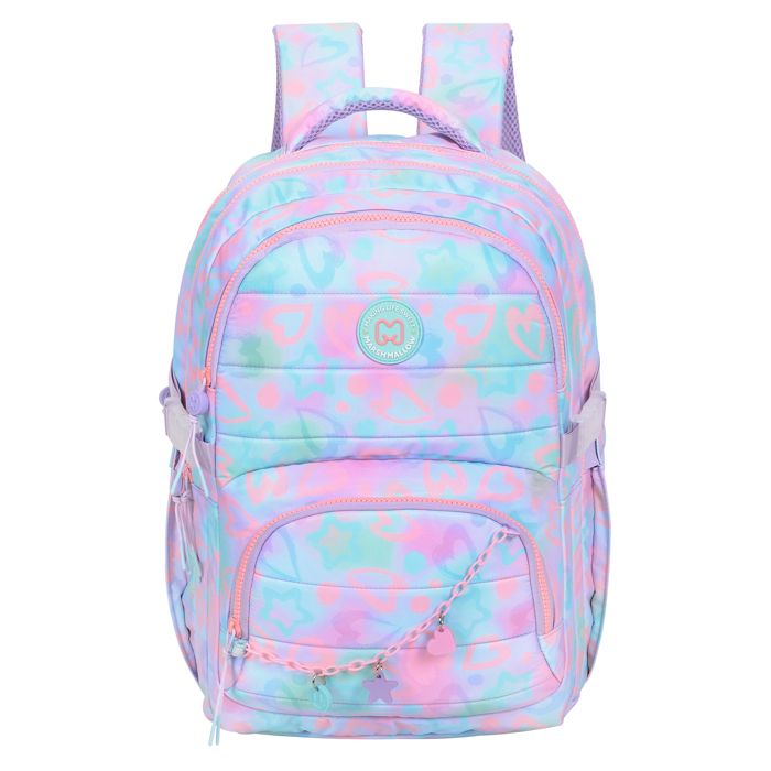 MARSHMALLOW - Sac à dos scolaire 2 compartiments FUNNY LOVE - Rose - Fille MARSHMALLOW - Sac à dos scolaire 2 compartiments FUNNY LOVE - Rose - Fille