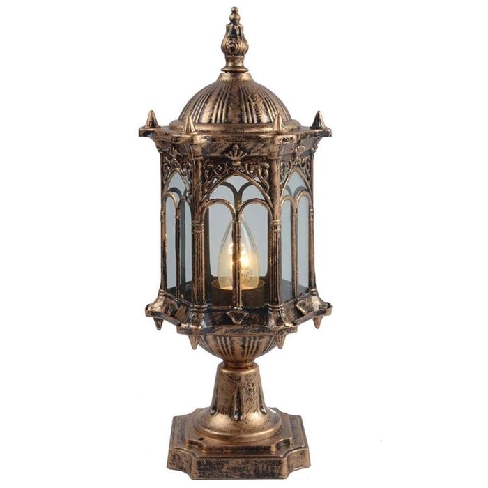 Applique luminaire vintage rétro en aluminium etanche - Roame - extérieur jardin terrasse eclairage (sans ampoule)