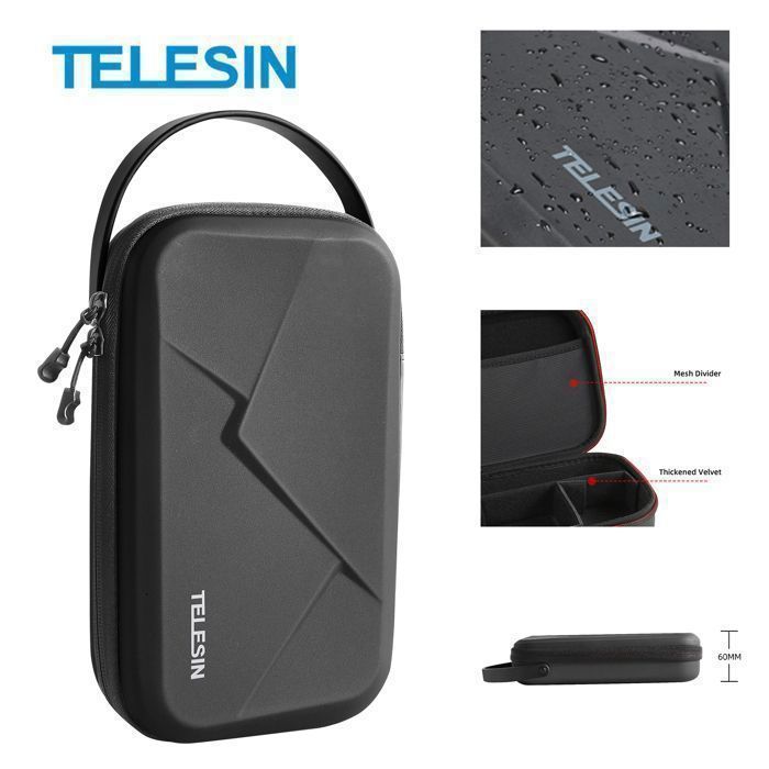 Étui De Transport Rigide Pour DJI Osmo Action 5/4/3 - Protection étanche Et Compacte
