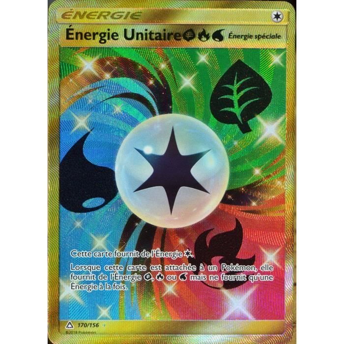 Carte Pokémon Energie Unitaire PFE FA 170/156 Ultra Prisme PCA 9,5 