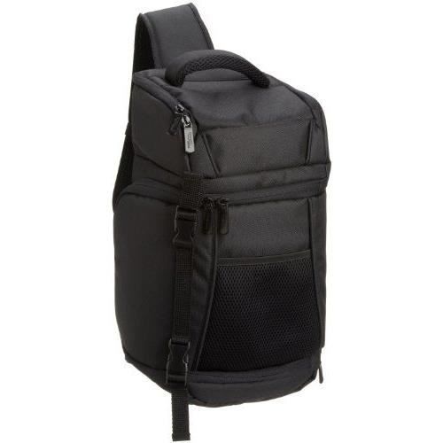 Sac Photo Bandoulière Gariz AT-DSLAR - Cuir Rouge - Fabriqué En Italie