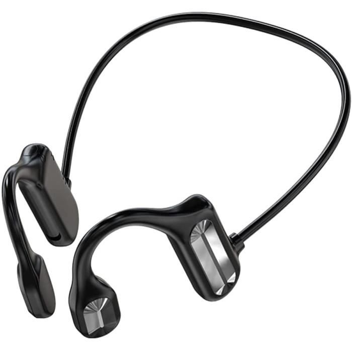 flymory Casque Conduction Osseuse Bluetooth 5.3, Écouteur d'oreille Libre  avec 12H, Casque Sport sans Fil avec Micro, Écouteurs Étanche IPX5 pour  Course Marche Gym Randonnée : : High-Tech