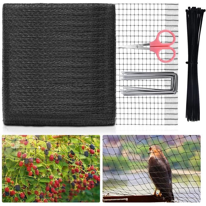 Filet De Protection Rectangulaire En Aille Fine Pour Piscine Hors Sol Et Hors Sol 40 X 9,8