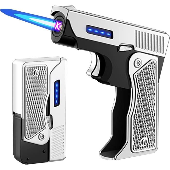 Briquet En Métal, Briquet Torche Au Butane, Briquet Multifonctionnel