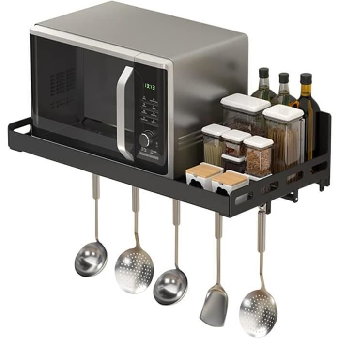 YEC Tablette Extensible Pour Four Micro-Ondes ETAGERE De Cuisine (blanc) - Maison