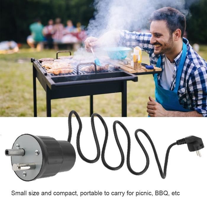 Moteur De Rôtissoire 45W Pour Barbecue - Capacité 200-250kg, Tension 100-240V, Vitesse 2-3 Tr/min, Pour Agneau Ou Cochon De Lait