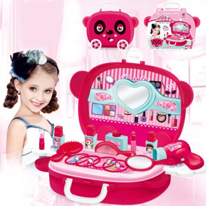 Jeux de rôles cosmétiques et maquillage de Toy Kit pour les petites filles  Salon de beauté pour enfants @CONSOLE EDUCATIVE 9629 - Cdiscount Jeux -  Jouets