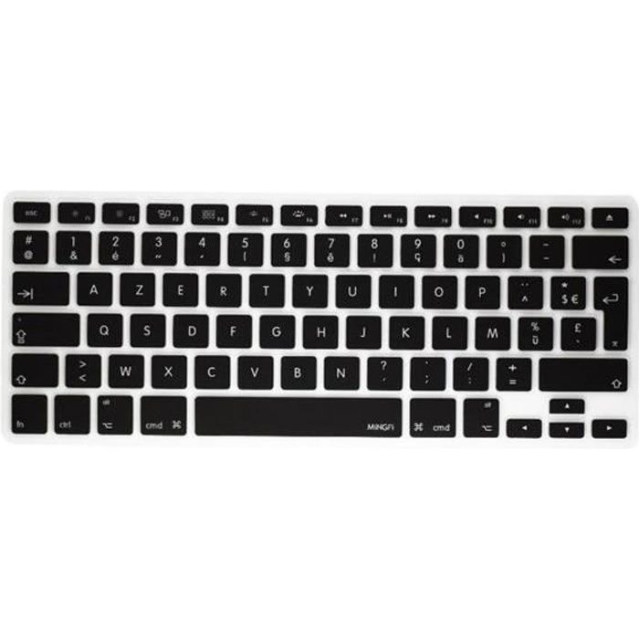 Coque Clavier US en Silicone Russe pour Macbook Air Pro Retina 13 15 17 Taille Unique Rose