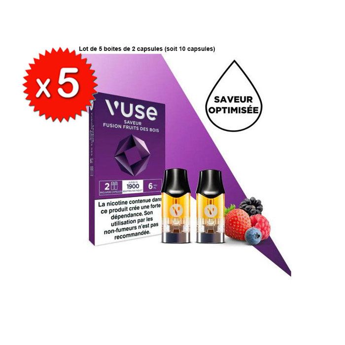 nouvelle cigarette vuse VUSE 1000 puffs capsule reloaded Recharges Gamme Intense main image 0