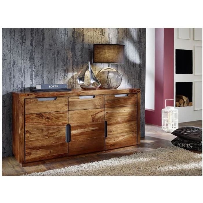 Buffet - Bois massif de palissandre laqué - DUKE #127