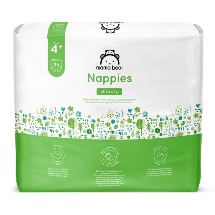 8-14 kg 4 couches ultra-s/èches Taille 4 Mama Bear Disney