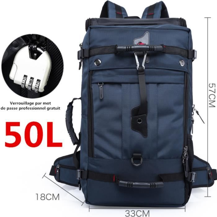 bigfashion Sac à Dos Femme Et Homme 15 Pouces Sac à Dos Antivol Ordinateur  Portable Ecole avec Nylon Imperméable avec USB Port No