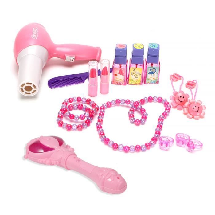 Tbest jouet de coiffeuse de princesse Coiffeuse princesse glamour Yosoo