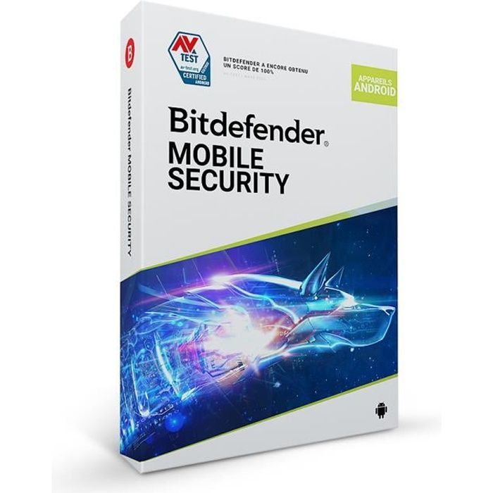Bitdefender Mobile Security pour Android - (1 Appareil - 1 An) | Version Téléchargement