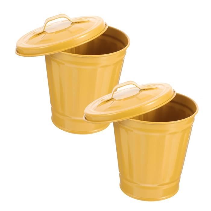 Poubelle De Voiture Avec Couvercle, Mini Poubelle Automatique Poubelle