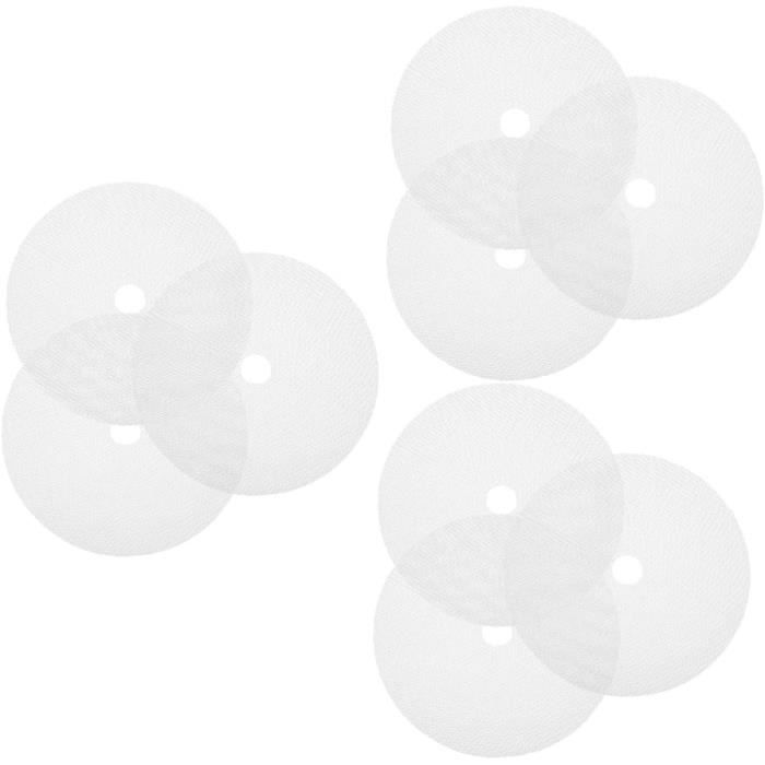 6 Tapis Déshydrateur Silicone 28.5x38.5cm - Anti-adhésif, Résistant à 220°C, Lavable Lave-vaisselle - Pour Fruits, Viande Séchée