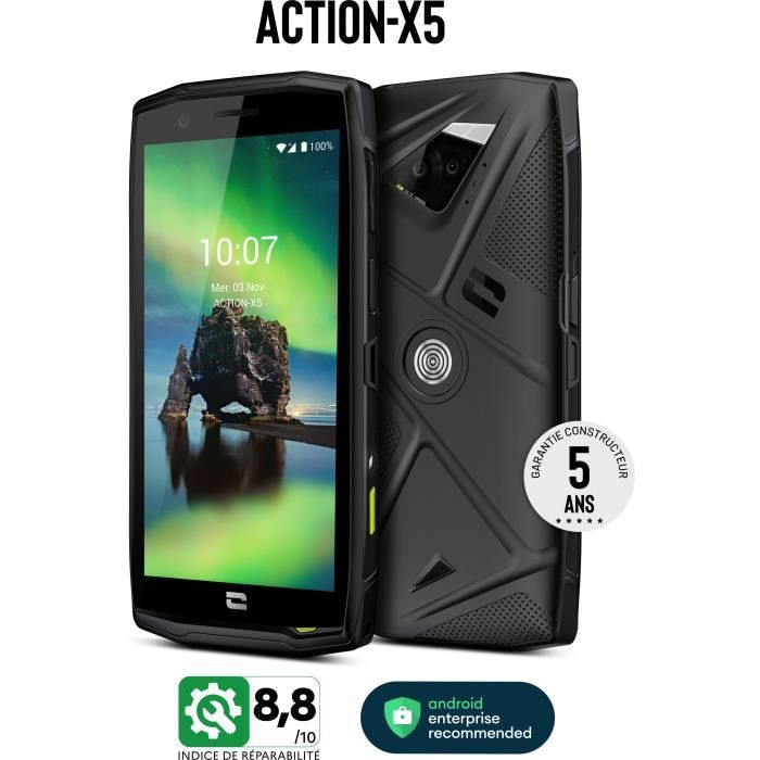 CROSSCALL Action-X5 64Go Noir