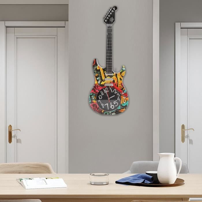 6 Posters Music Vintage Sur Toile - Décoration Murale Microphone Guitare 20x25cm