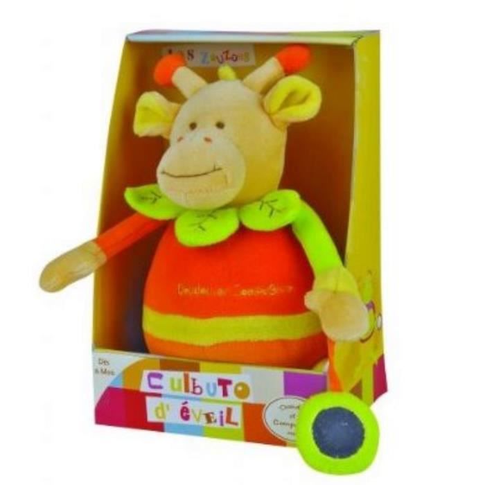 Doudou Et Compagnie Culbuto D Eveil Girafe Les Zouzoos 22 Cm Bebe Fille Ou Garcon En Boite Cadeau Cdiscount Puericulture Eveil Bebe
