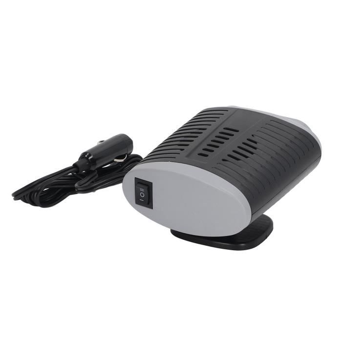 Chauffage Voiture 12V 150W - 2 En 1 Chauffage Et Ventilateur - Désembueur Pare-brise Rapide - Rotatif 360°