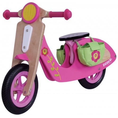 porteur en bois fille